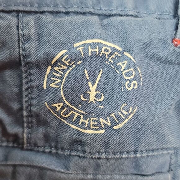 Boys Nine Threads Blue Shorts - Picture 10 of 10